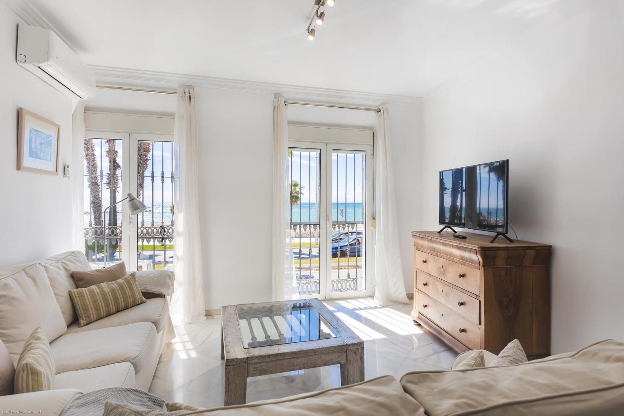 Apartamento Con Vistas Al Mar Málaga Exteriör bild